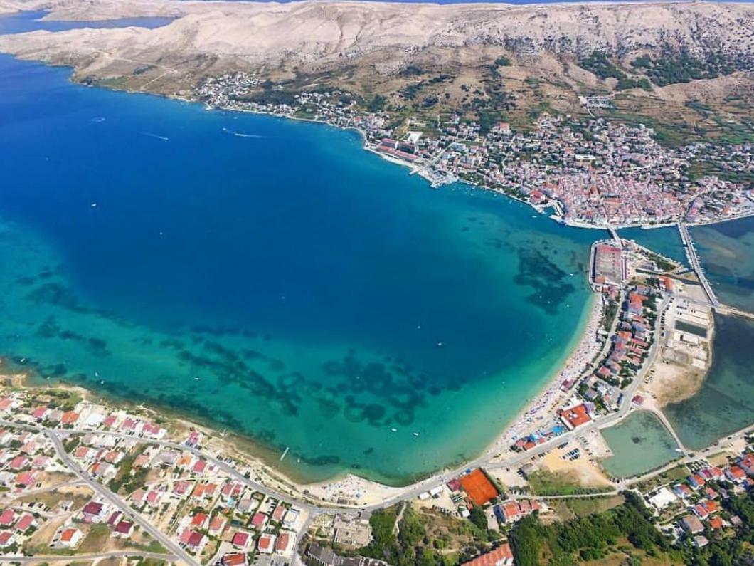 Sunny Bi-Pi Apartment Pag Town Dış mekan fotoğraf